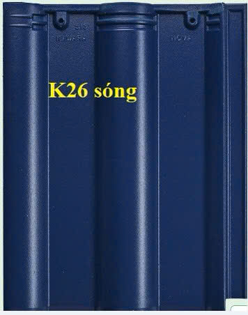 Ngói Sóng Kawara K26